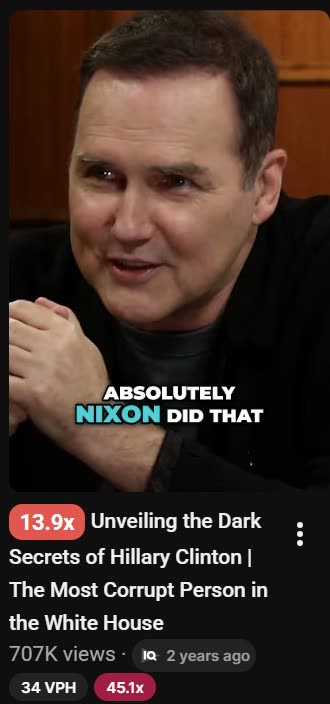 Political commentary video, 707K views