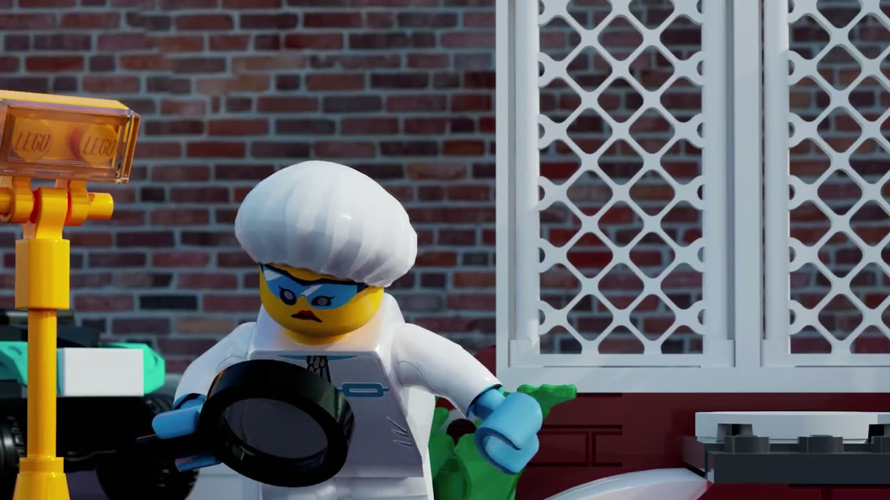 LEGO City: still from Crime Lab · Part 1